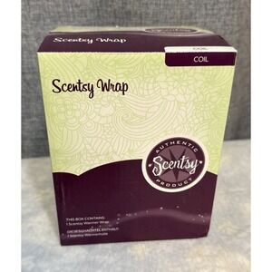 NEW Scentsy COIL Metal Warmer Wrap Silhouette Collection Discontinued WRAP ONLY